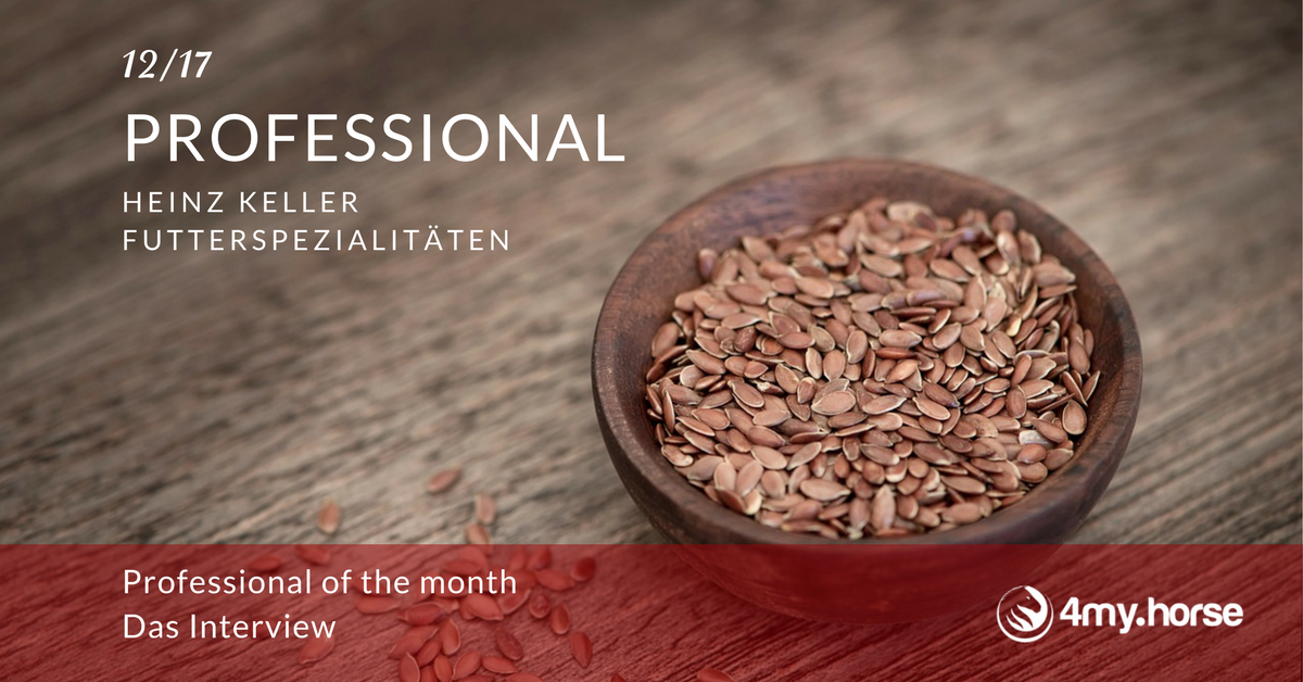 Professional of the Month Dezember 2017 Keller's Leinsamen