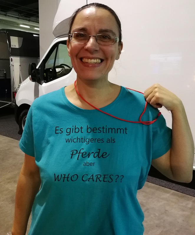 Und immer für eine Überraschung gut ;-) Andrea Buck vom Buckexpress