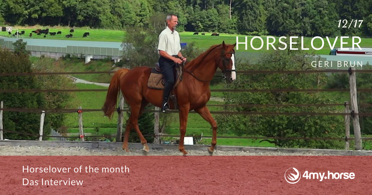 Geri Brun, Horselover of the Month Dezember