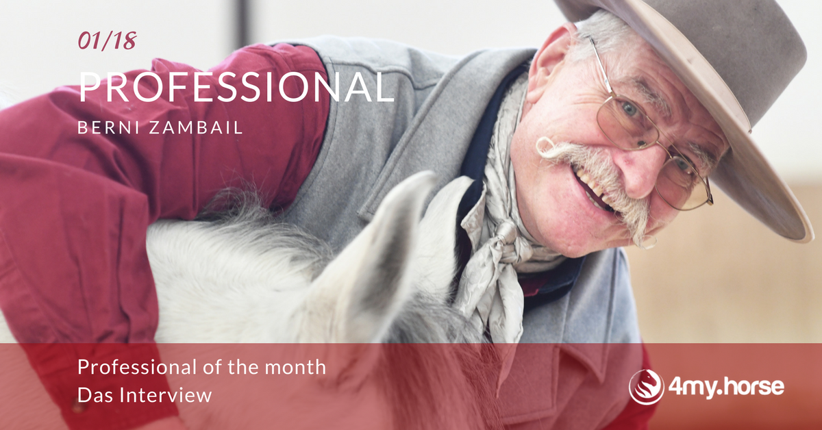 Berni Zambail - Professional of the month 01/18