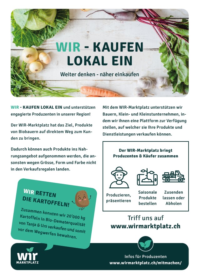 Flyer WIR-Marktplatz