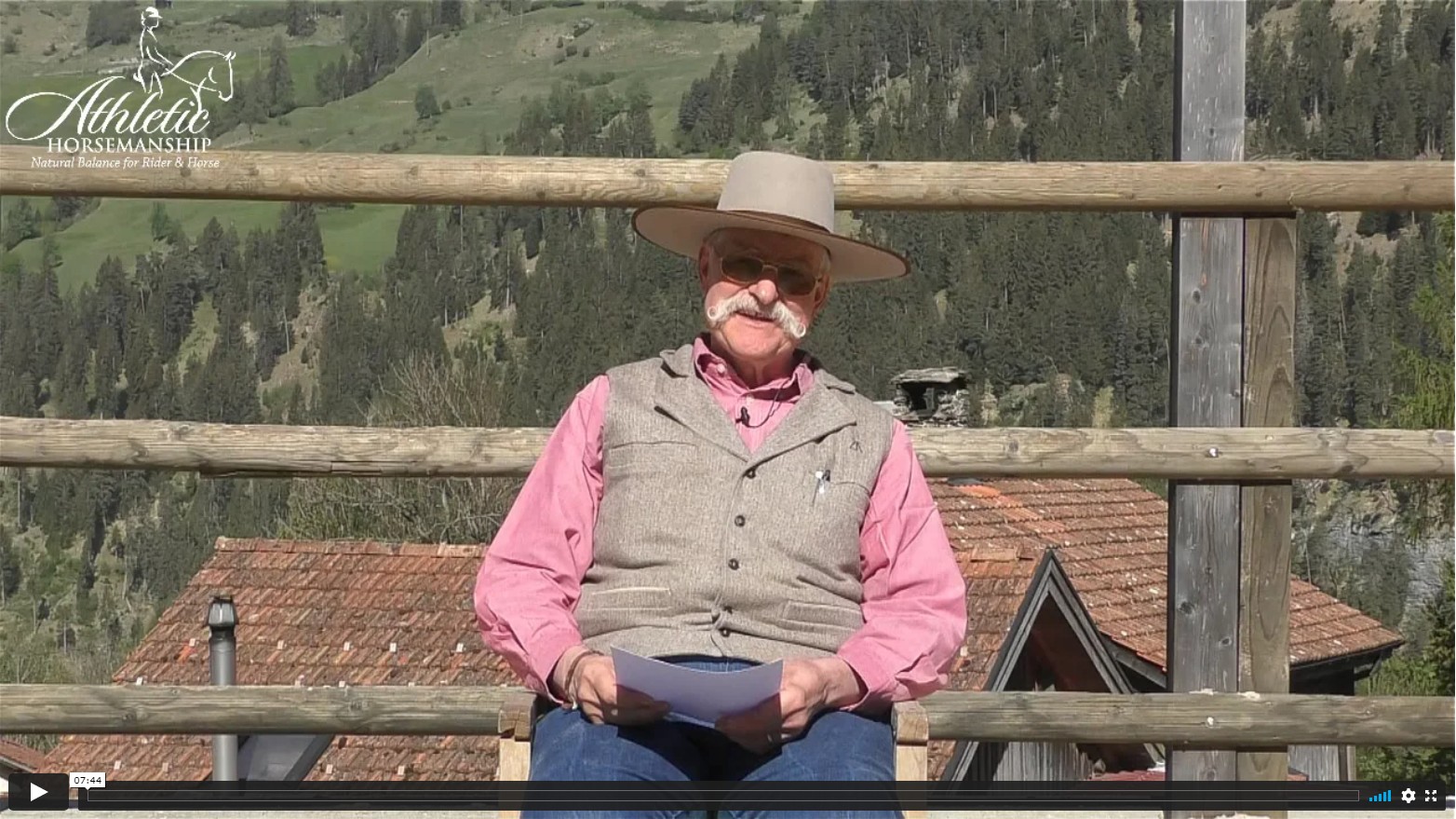 Harmonie mit dem Pferd