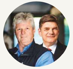 Dr. Stéphane Montavon und Charles Trolliet