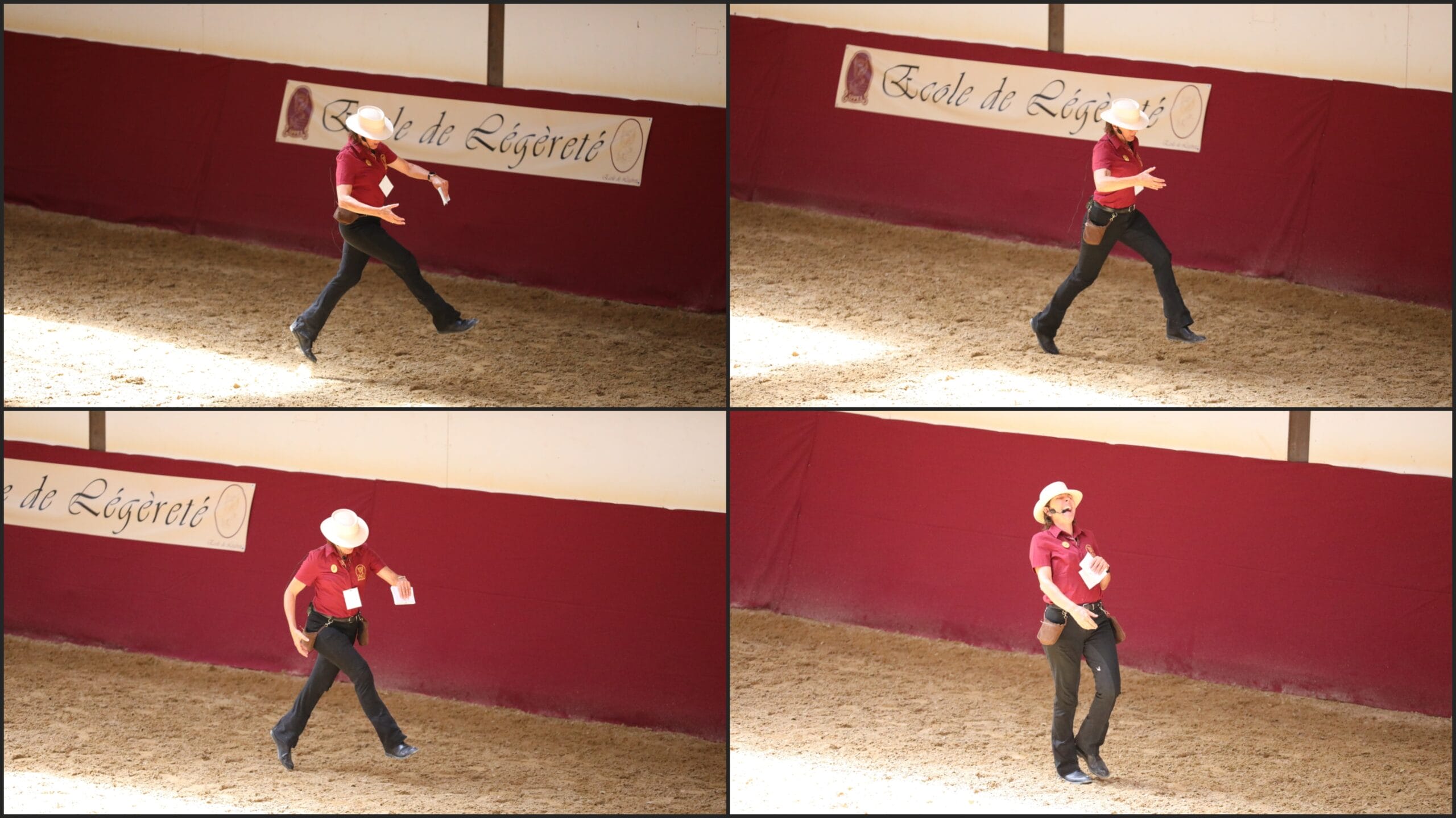 Bea Borelle in Aktion